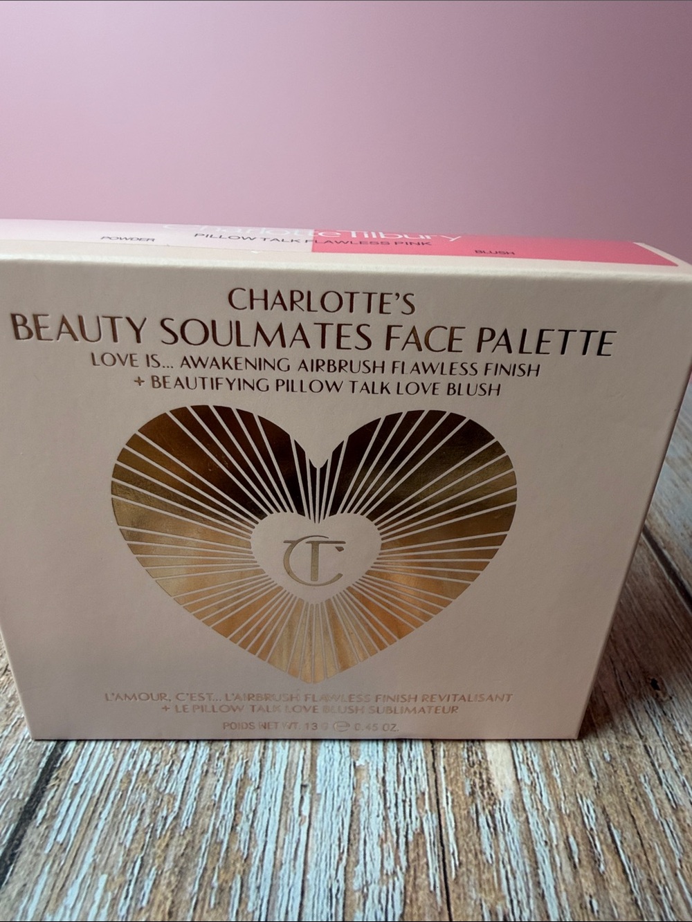Charlotte Tilbury Beauty Soulmates Face Palette - Flawless Pink Blush & Powder